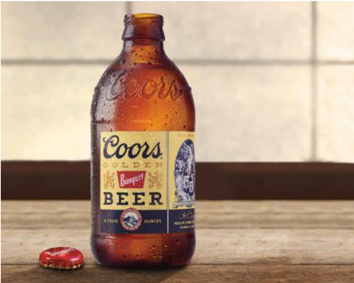 Coors Banquet Single Bottle